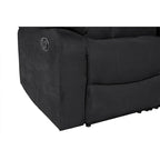 93 Breite Polyester/Wildleder 5-teiliges manuelles Relaxsofa-Schnittsofa