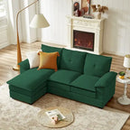 L-förmiges Sektionalsofa mit wolkenähnlichen Sitzen – 209 cm – Perfekt für das Wohnzimmer