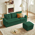 L-förmiges Sektionalsofa mit wolkenähnlichen Sitzen – 209 cm – Perfekt für das Wohnzimmer