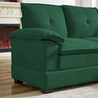 L-förmiges Sektionalsofa mit wolkenähnlichen Sitzen – 209 cm – Perfekt für das Wohnzimmer