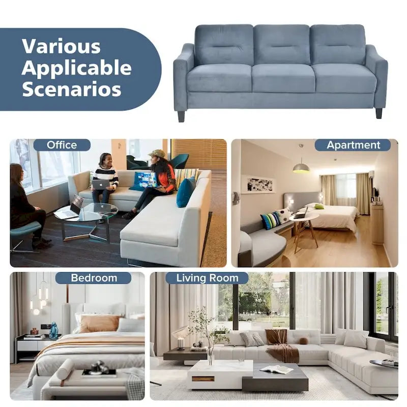 Bequeme Sektionssofas für Wohnzimmer/Schlafzimmer/Büro/kleine Räume