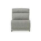 Signature Design by Ashley Colleyville Gray 5-teiliges Power-Liegesofa mit Chaise – 105B x 106T x 39H