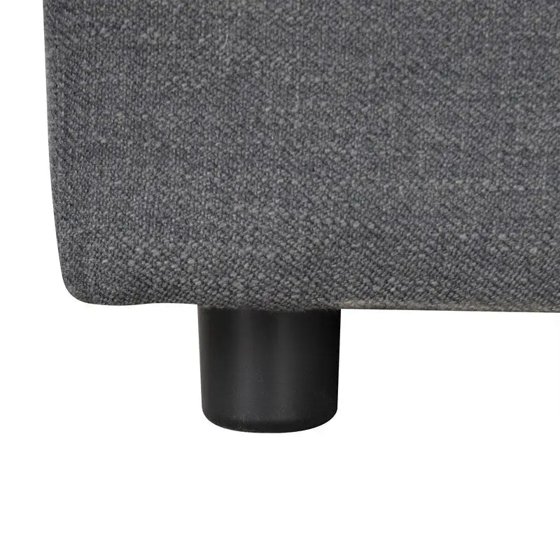 92,9W L-förmiges Modulsofa mit Kissen und 3 Dekokissen