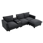 Harper&Bright Designs Modernes multifunktionales Sektionssofa Wolke