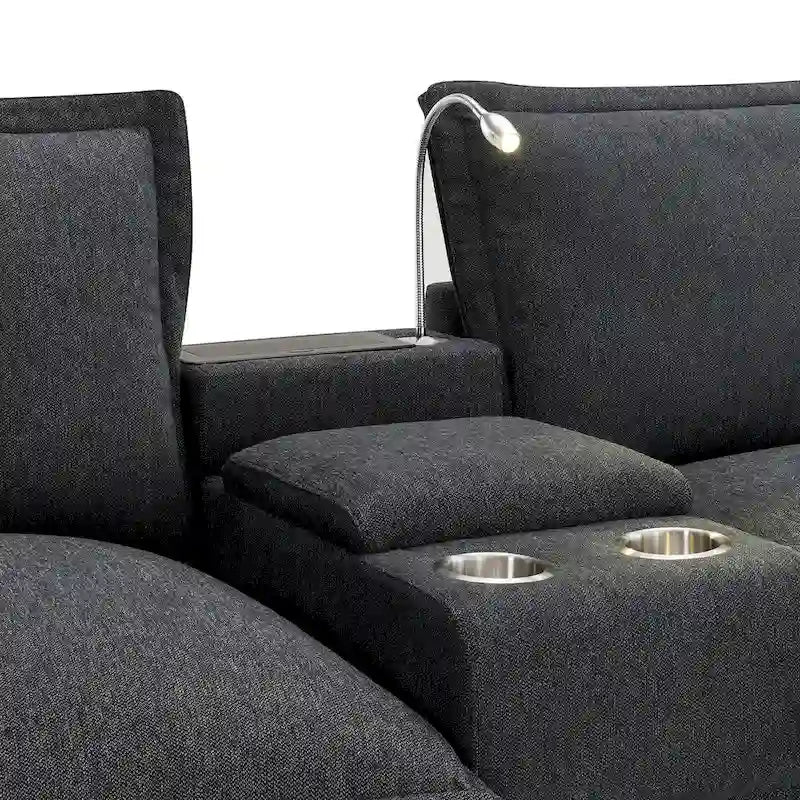 Harper&Bright Designs Modernes multifunktionales Sektionssofa Wolke