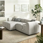 Liana Modulares Polstersofa mit Récamiere, linke Ausrichtung