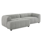 Liana Modulares Polstersofa mit Récamiere, linke Ausrichtung