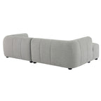 Liana Modulares Polstersofa mit Récamiere, linke Ausrichtung