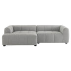 Liana Modulares Polstersofa mit Récamiere, linke Ausrichtung