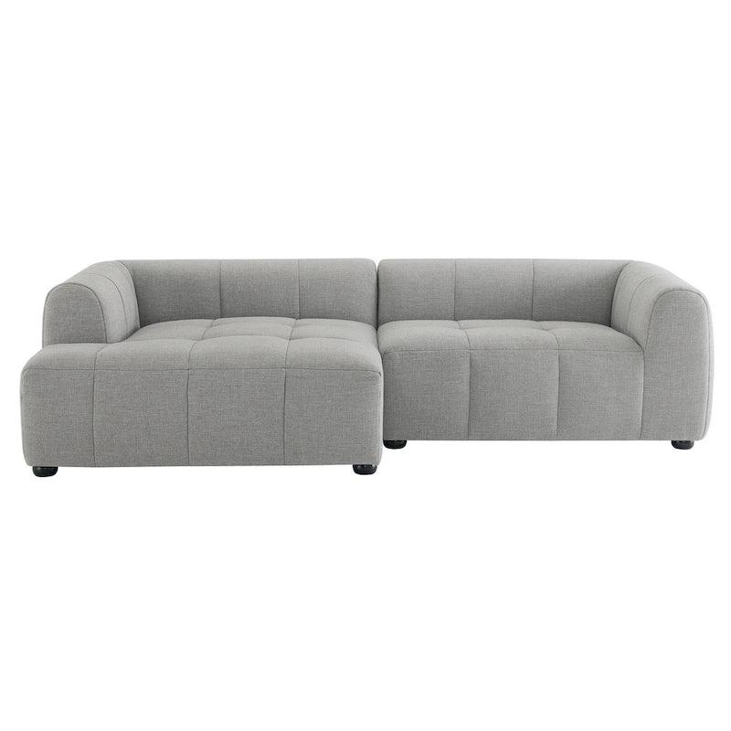 Liana Modulares Polstersofa mit Récamiere, linke Ausrichtung