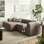 Liana Modulares Polstersofa mit Récamiere, linke Ausrichtung