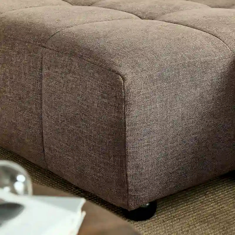 Liana Modulares Polstersofa mit Récamiere, linke Ausrichtung