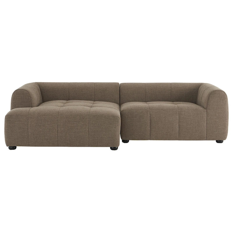Liana Modulares Polstersofa mit Récamiere, linke Ausrichtung