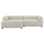 Liana Modulares Polstersofa mit Récamiere, linke Ausrichtung
