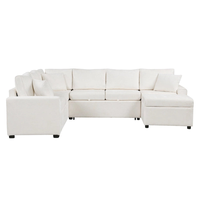 Schnittsofa Ausziehbares Schlafsofa