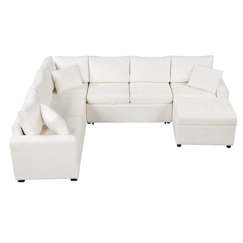 Schnittsofa Ausziehbares Schlafsofa