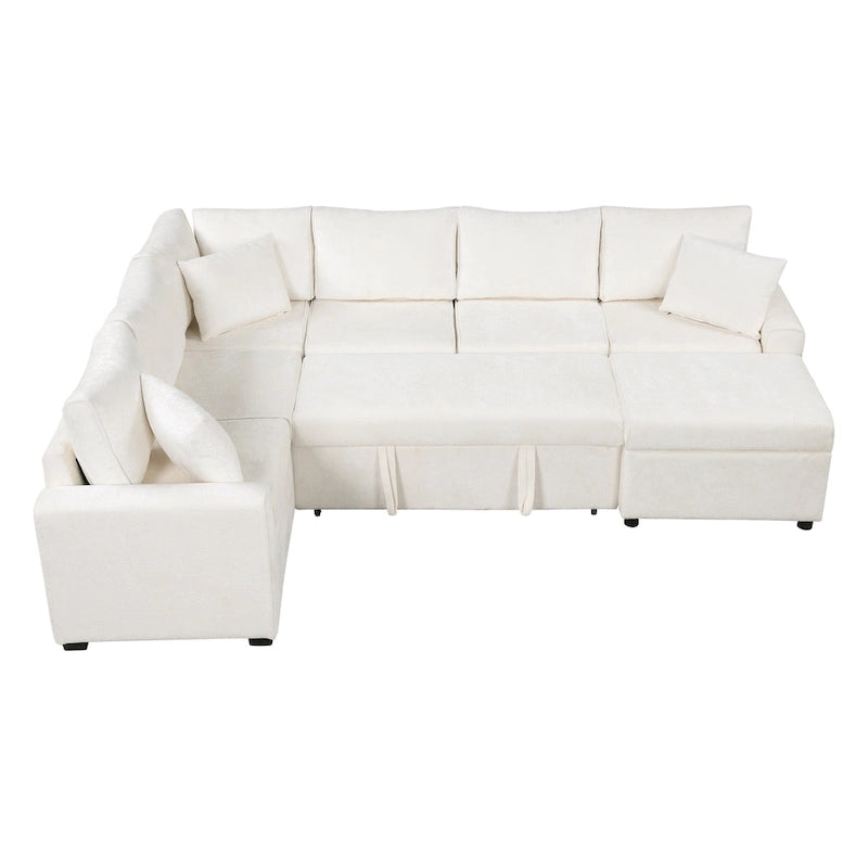 Schnittsofa Ausziehbares Schlafsofa