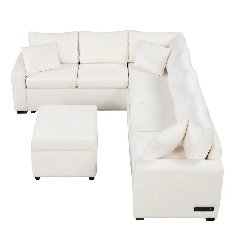Schnittsofa Ausziehbares Schlafsofa