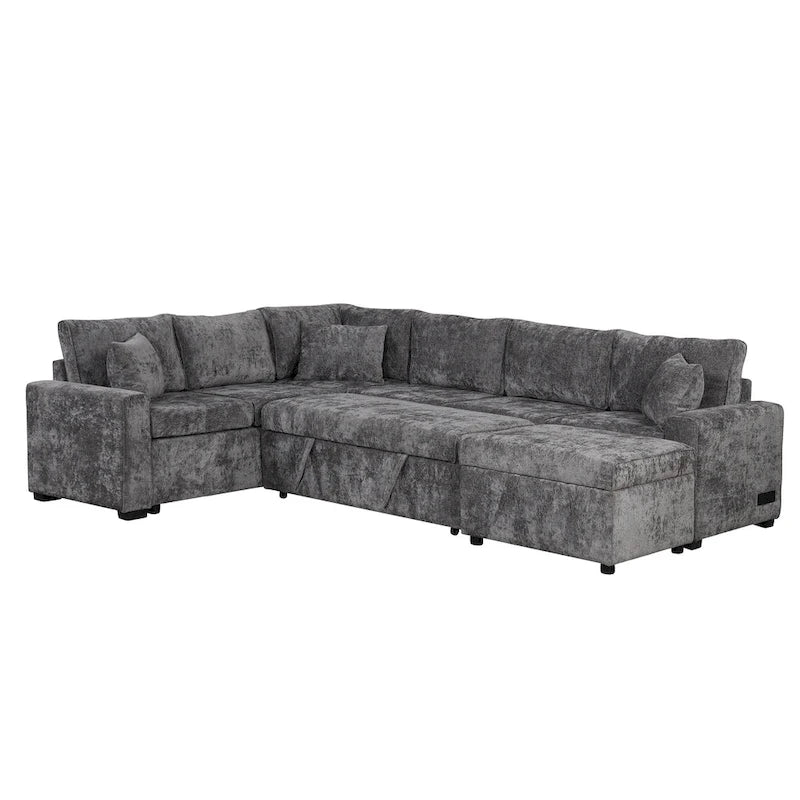 Schnittsofa Ausziehbares Schlafsofa