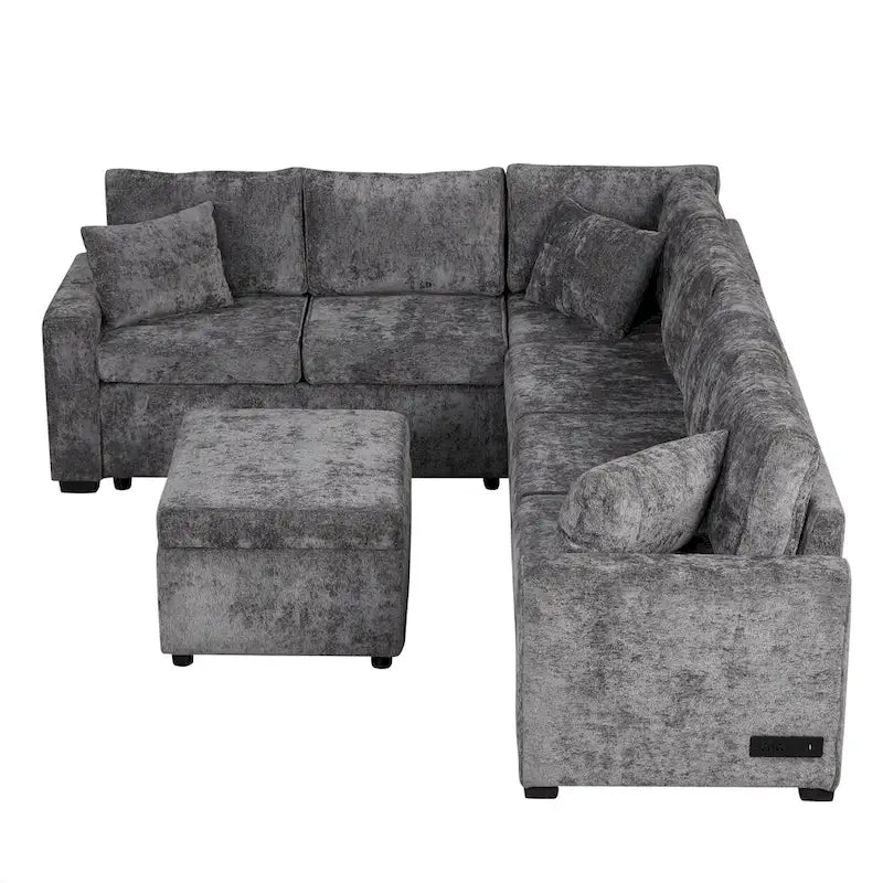 Schnittsofa Ausziehbares Schlafsofa