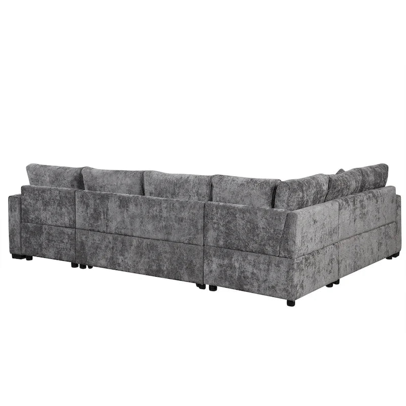 Schnittsofa Ausziehbares Schlafsofa