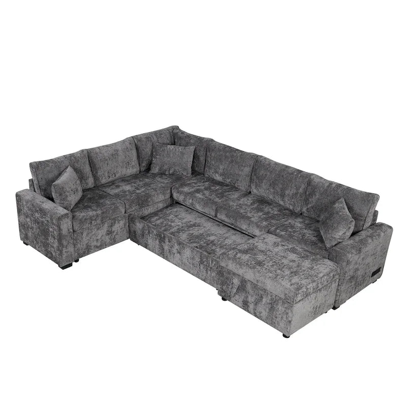 Schnittsofa Ausziehbares Schlafsofa