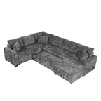 Schnittsofa Ausziehbares Schlafsofa