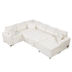 Schnittsofa Ausziehbares Schlafsofa