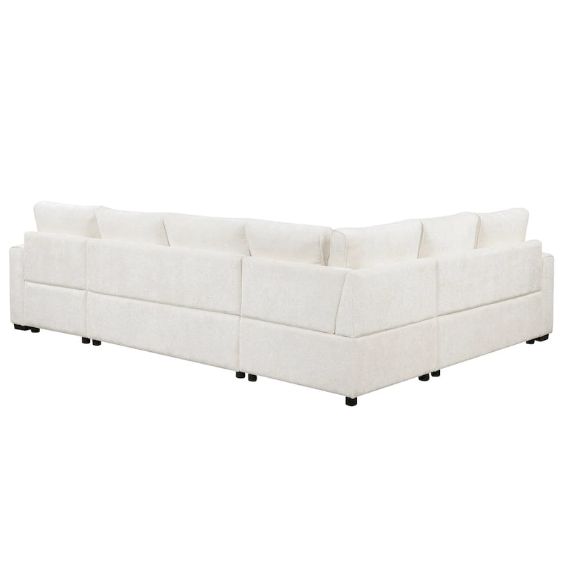 Schnittsofa Ausziehbares Schlafsofa