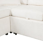 Schnittsofa Ausziehbares Schlafsofa