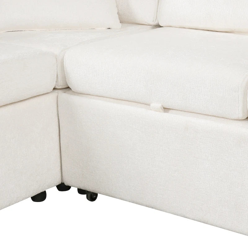 Schnittsofa Ausziehbares Schlafsofa
