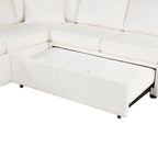 Schnittsofa Ausziehbares Schlafsofa