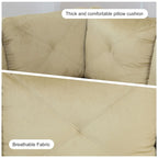 3-teiliges Polster-Ecksofa-Set mit Stauraum-Ottomane