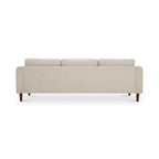 NADAAL STUDIOS Drew, Sektionalsofa mit umkehrbarer Recamiere, Dunkelbraun - 98 X 59,2 X 33,5