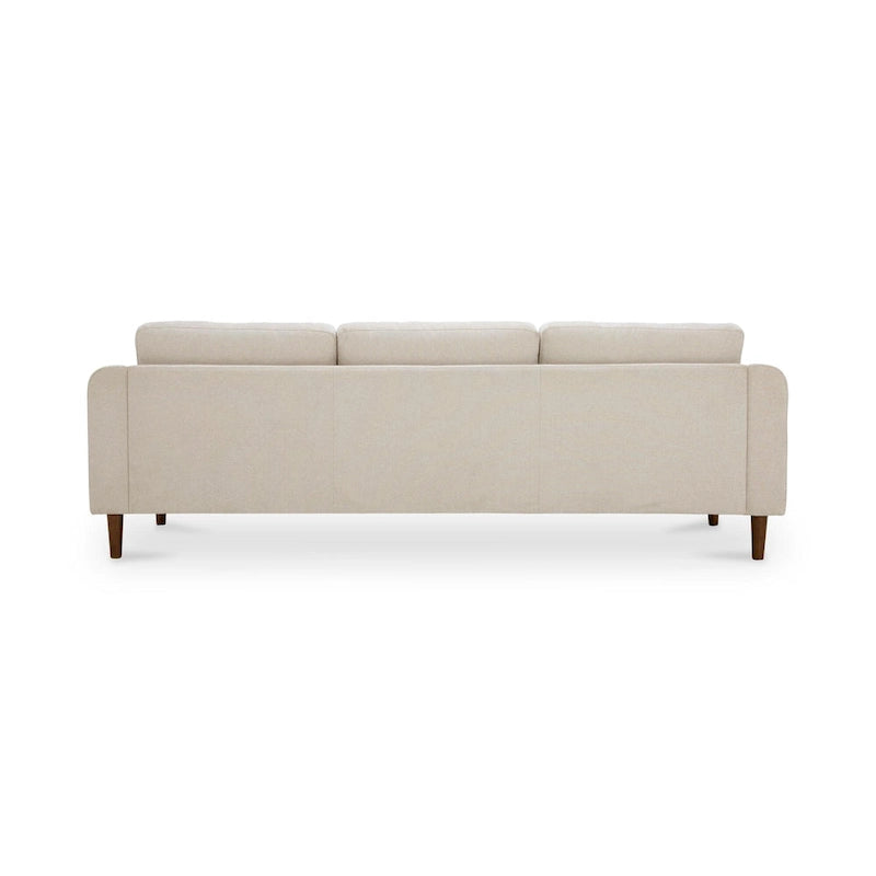 NADAAL STUDIOS Drew, Sektionalsofa mit umkehrbarer Recamiere, Dunkelbraun - 98 X 59,2 X 33,5