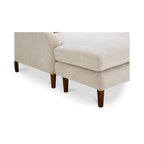 NADAAL STUDIOS Drew, Sektionalsofa mit umkehrbarer Recamiere, Dunkelbraun - 98 X 59,2 X 33,5