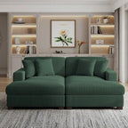 Übergroßes L-förmiges modulares Ecksofa-Set Polstersofa Couch