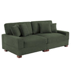 Übergroßes L-förmiges modulares Ecksofa-Set Polstersofa Couch