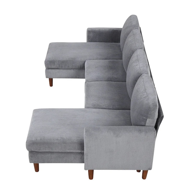U-förmiges Sofa-Modulsystem für Wohnzimmer und großzügige Räume