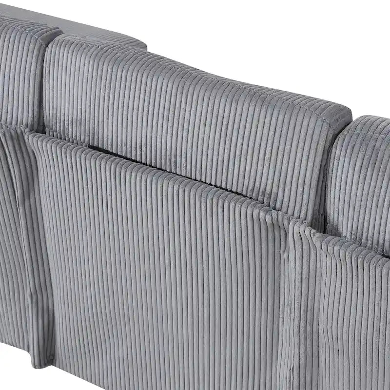 U-förmiges Sofa-Modulsystem für Wohnzimmer und großzügige Räume
