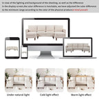 U-förmiges Sofa-Modulsystem für Wohnzimmer und großzügige Räume