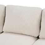 U-förmiges Sofa-Modulsystem für Wohnzimmer und großzügige Räume