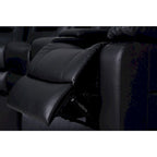 109 motorisiertes Ecksofa mit Relaxfunktion, modulares Wohnzimmer-Liegesofa mit 2 Ablagekonsolen und 4 Getränkehaltern